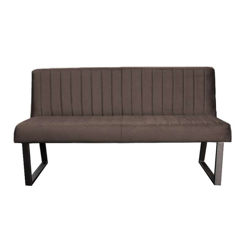 Eetkamerbank - Hengelo - stof Element antraciet 02 - 140 cm