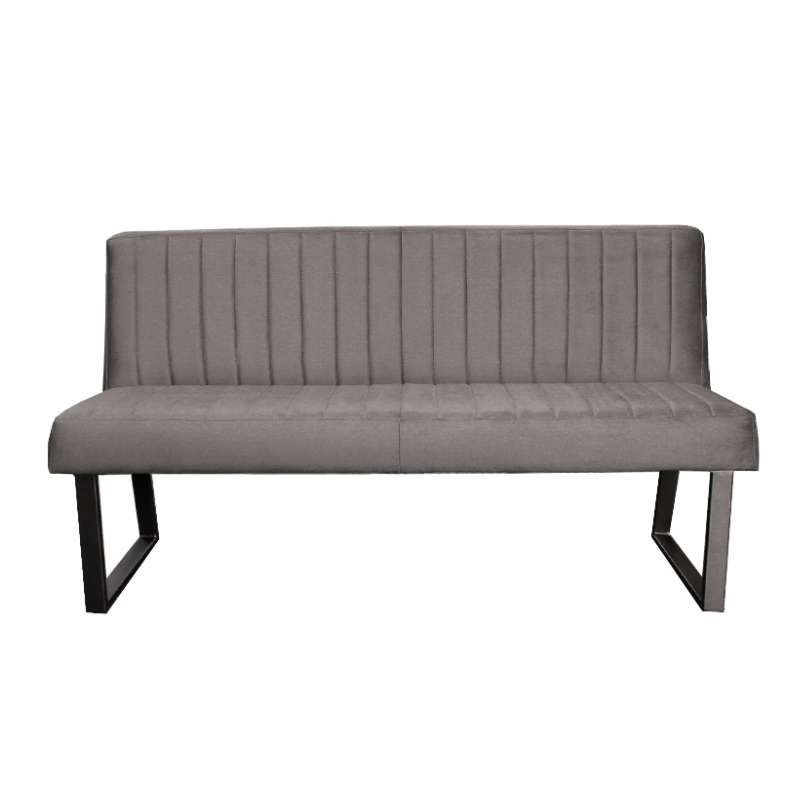 Eetkamerbank - Hengelo - stof Element grijs 03 - 140 cm