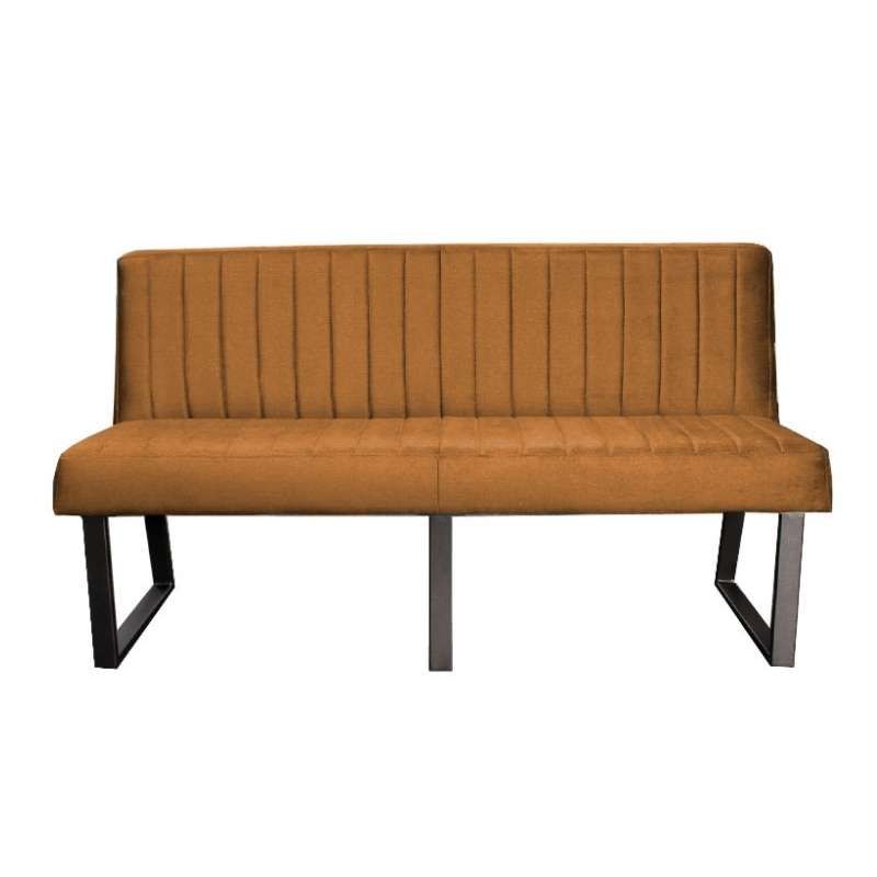 Eetkamerbank - Hengelo - stof Element bruin 07 - 240 cm