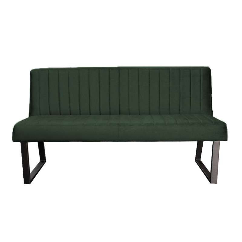 Eetkamerbank - Hengelo - stof Element groen 12 - 140 cm