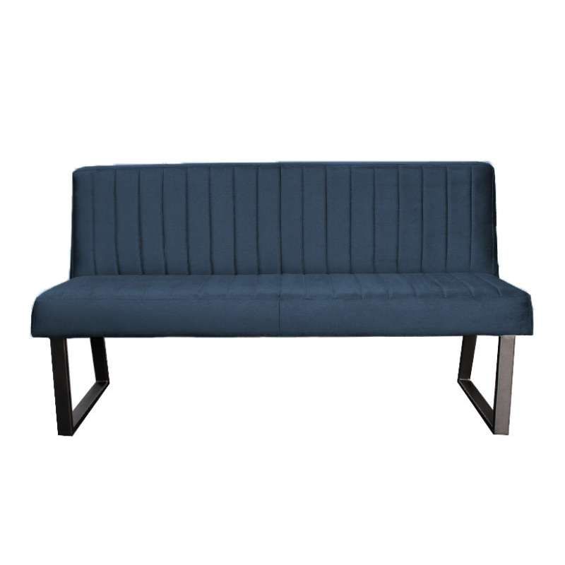 Eetkamerbank - Hengelo - stof Element blauw 13 - 140 cm