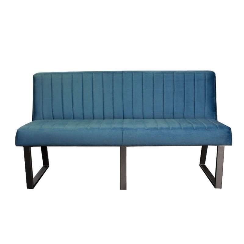 Eetkamerbank - Hengelo - stof Element petrol 14 - 240 cm
