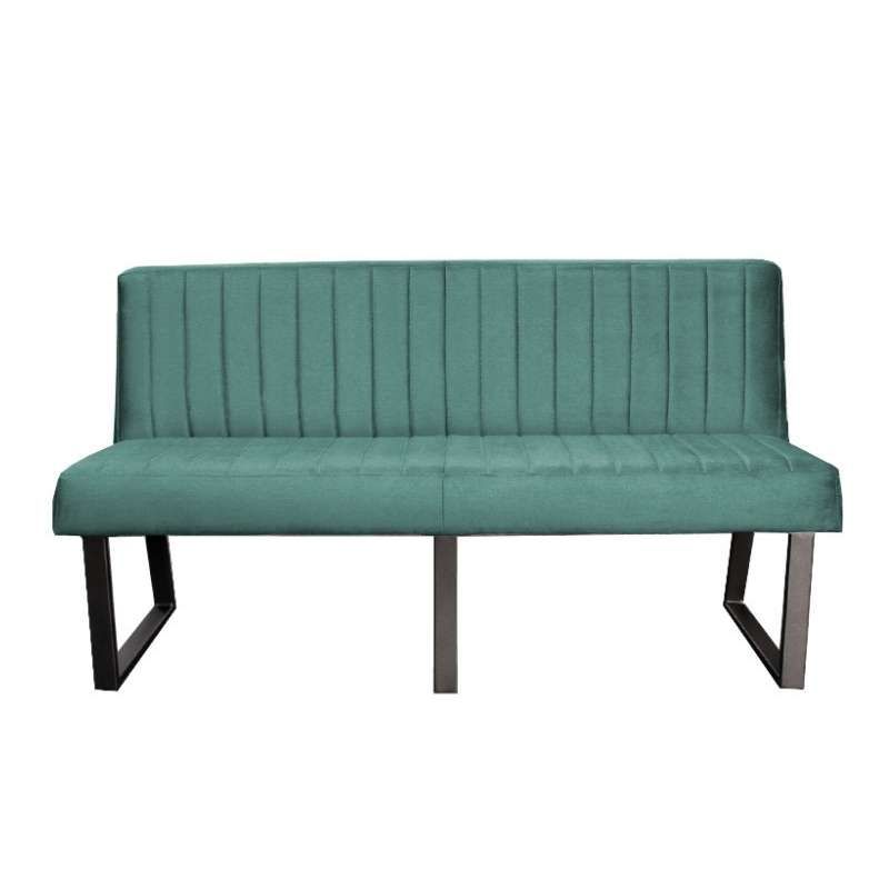 Eetkamerbank - Hengelo - stof Element turquoise 15 - 160 cm