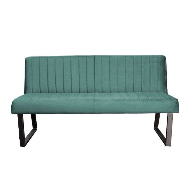 Eetkamerbank - Hengelo - stof Element turquoise 15 - 140 cm
