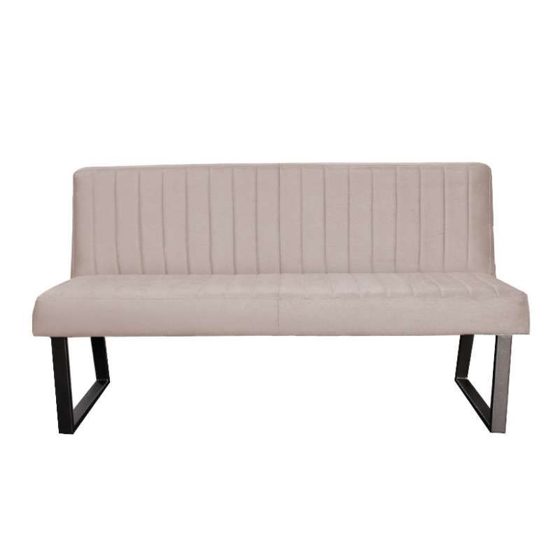 Eetkamerbank - Hengelo - stof Element zand 17 - 140 cm