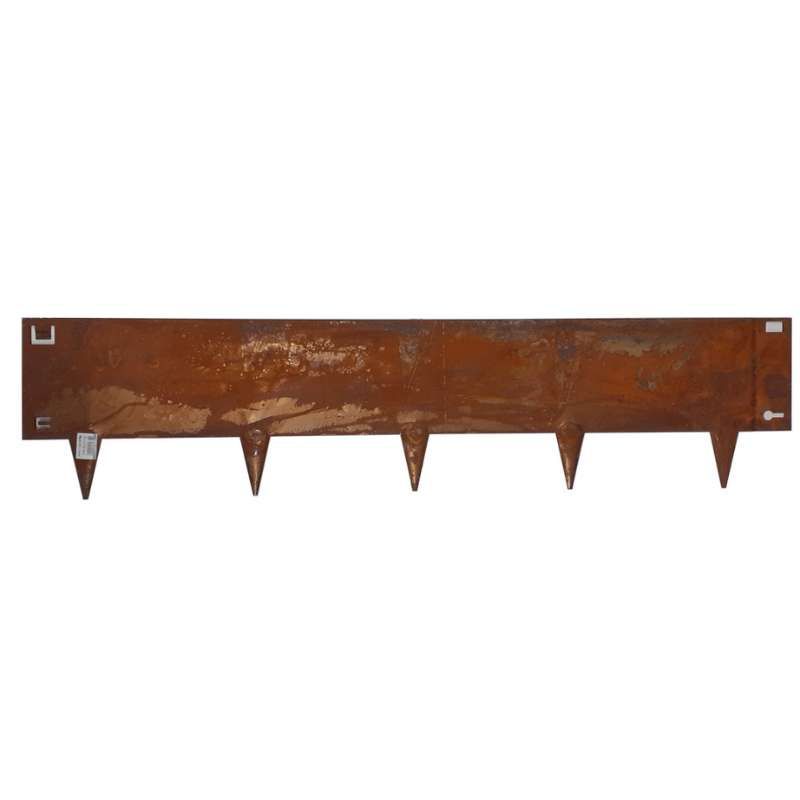 Kantopsluiting - Cortenstaal - 106 x 24 cm