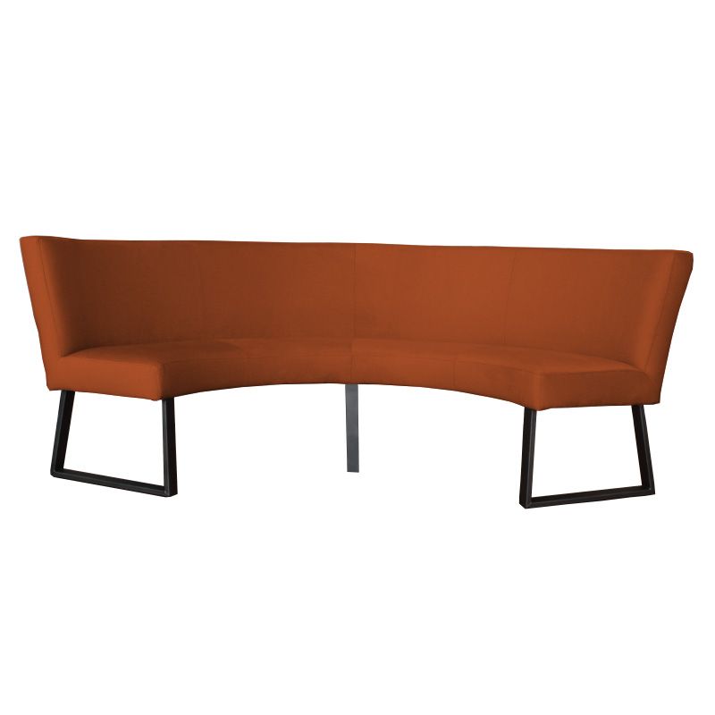 Eetkamerbank - Rotterdam - stof Element koper 09 - geschikt voor tafel 130 cm