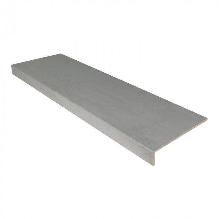 Overzettrede met neus - Laminaat - Betonlook Light Grey Stone