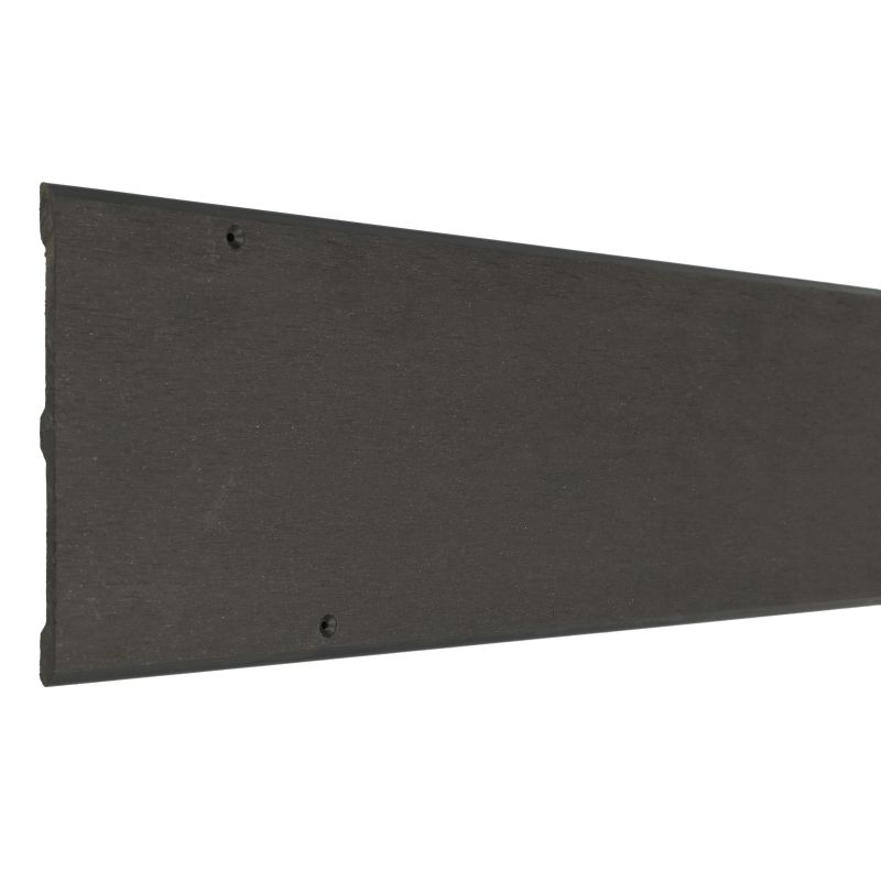 Lamel composiet Bari antraciet 123 x 15 cm (14 stuks)