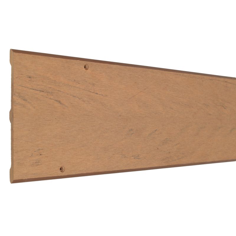 Lamel composiet Bari bruin gevlamd 123 x 15 cm (14 stuks)