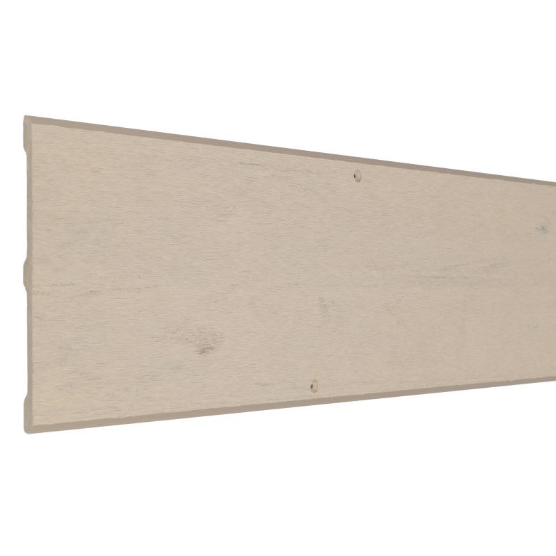 Lamel composiet Bari steengrijs gevlamd 123 x 15 cm (14 stuks)