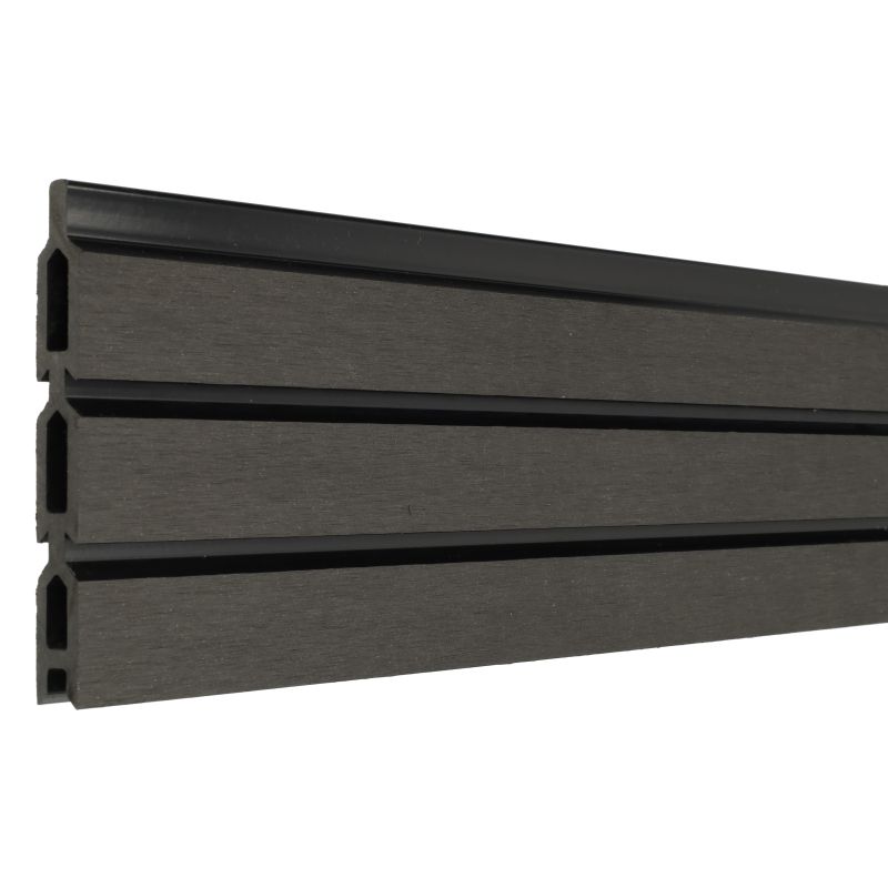 Rhombus zelfbouw - Lamel composiet - Rhombus Triple antraciet - 180 x 15 cm (6 stuks)