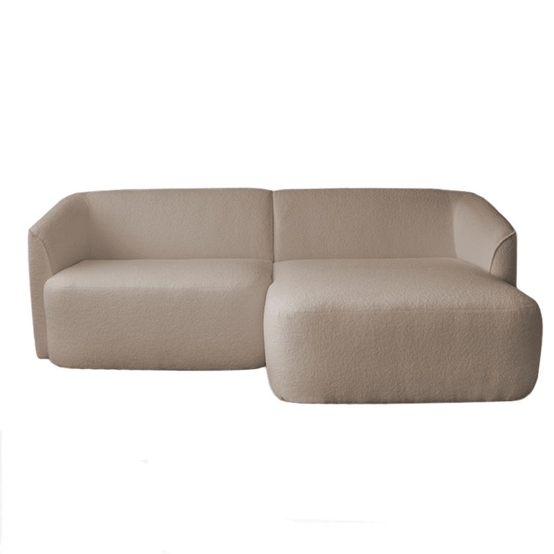 Hoekbank - Evora - rechts - stof now or never beige 03