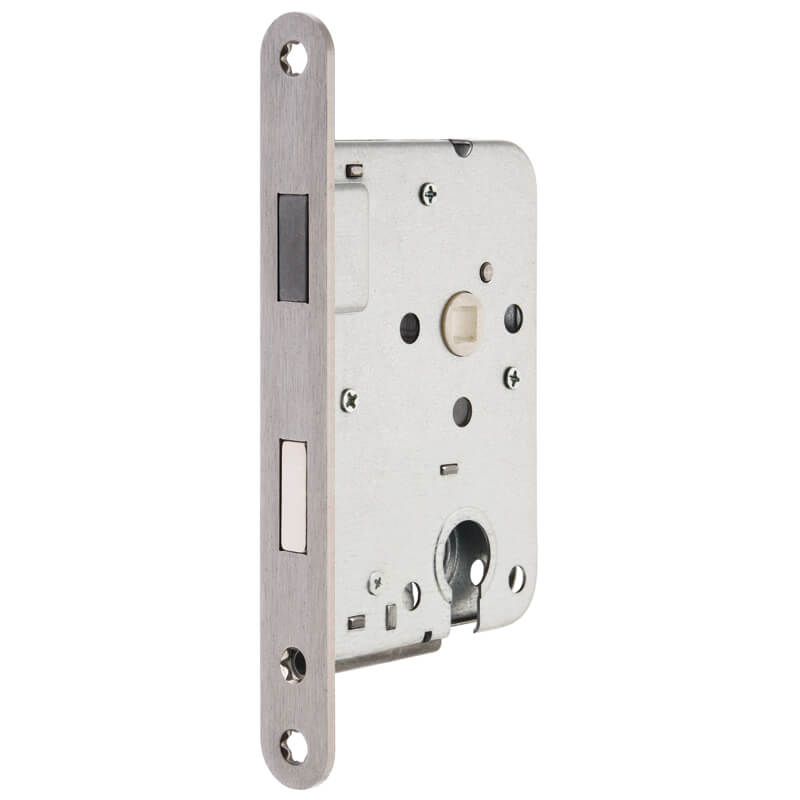 Magneet binnendeurslot RVS - cilinderslot model 1269