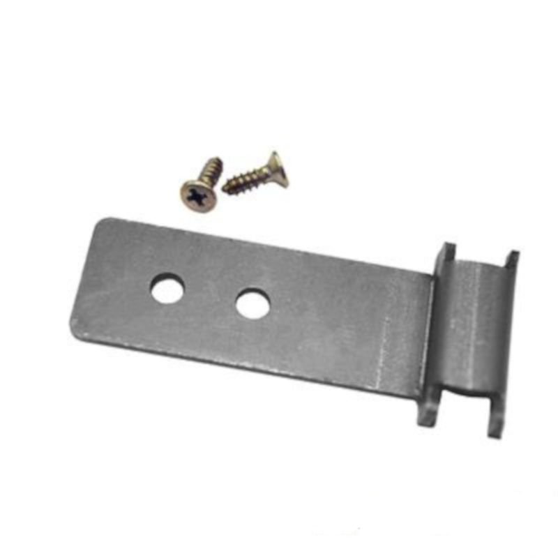 Tie-clip Modular zelfbouwscherm blank aluminium (per 2 stuks)