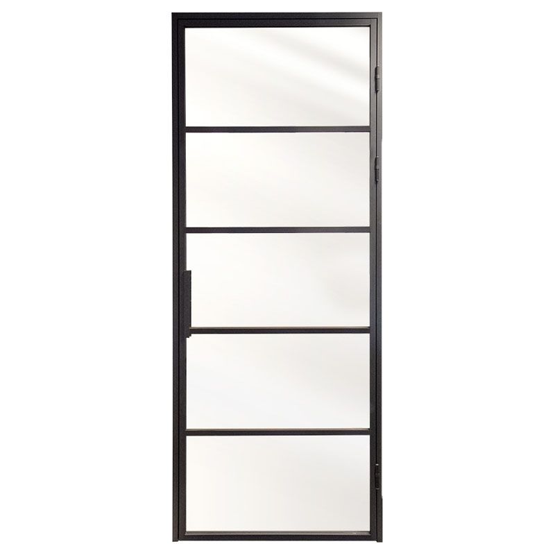 Binnendeur kozijn combinatie - Nero Industriale - Piave - Zwart gepoedercoat aluminium