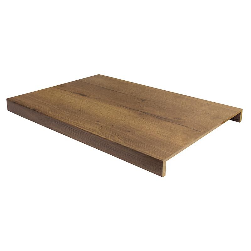Overzettreden met neus (2 stuks) - Laminaat - Borlänge Bruin Eik - 121 x 61 cm