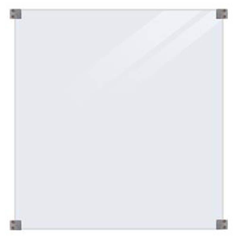 Glasplaat - Gehard glas 6 mm helder glas (90 x 91 cm)