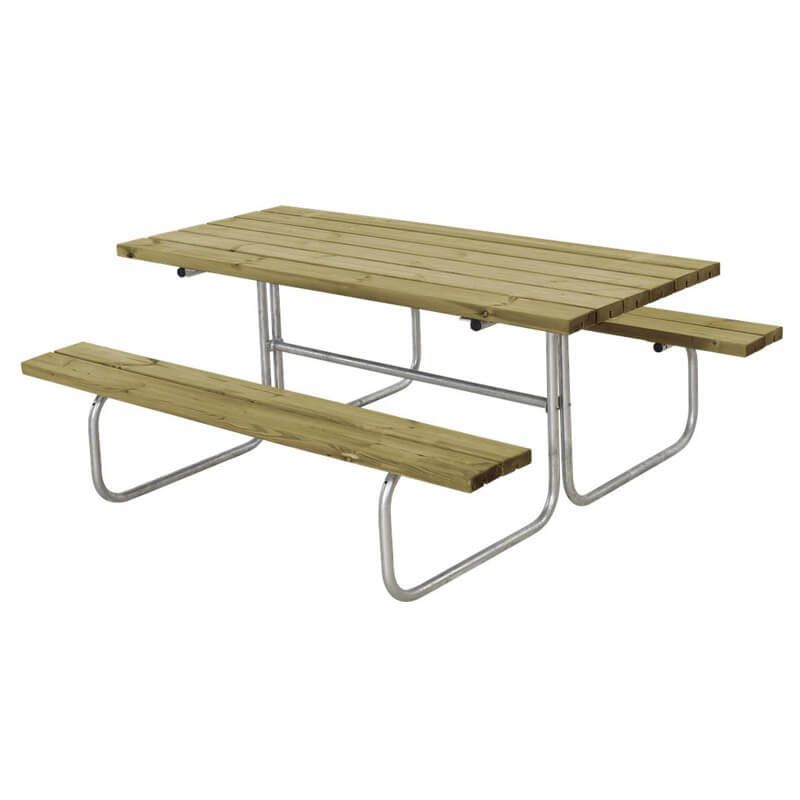 Picknicktafel vuren geimpregneerd - Classic - 155 x 177 x 73 cm