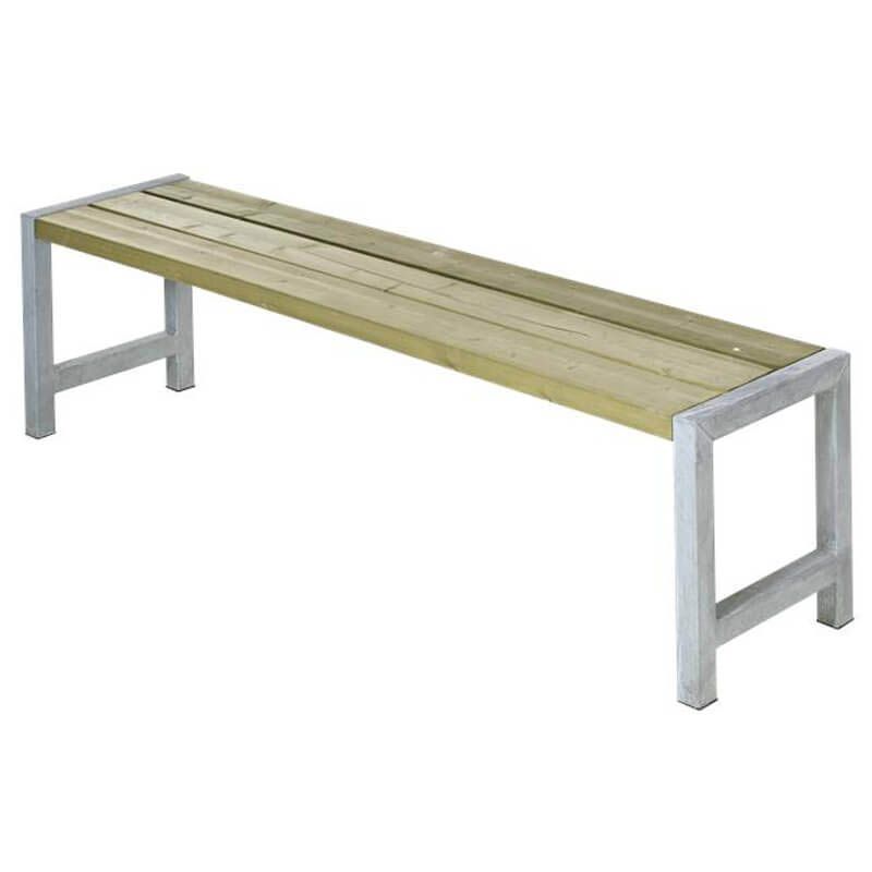 Planken bank vuren geimpregneerd - Plankesaet 38 x 176 x 44 cm