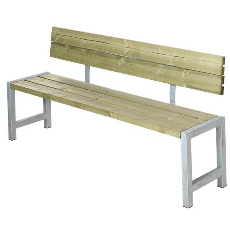 Planken bank vuren geimpregneerd - Plankesaet 38 x 176 x 81 cm
