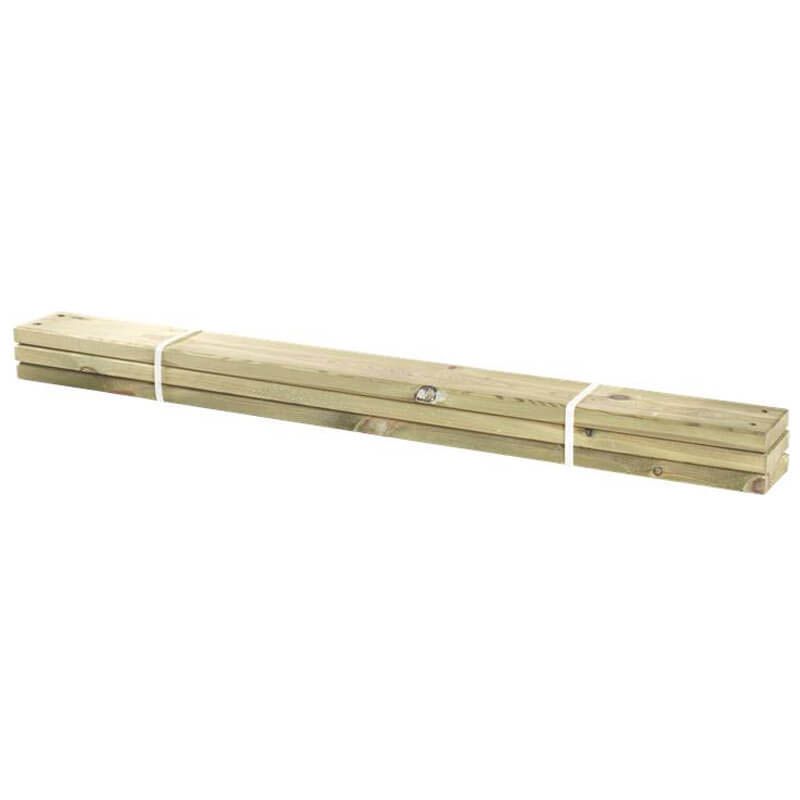 Planken vuren geimpregneerd - Pipe 120 cm 3 stuks
