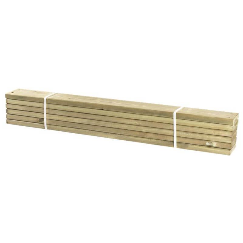 Planken vuren geimpregneerd - Pipe 120 cm 6 stuks