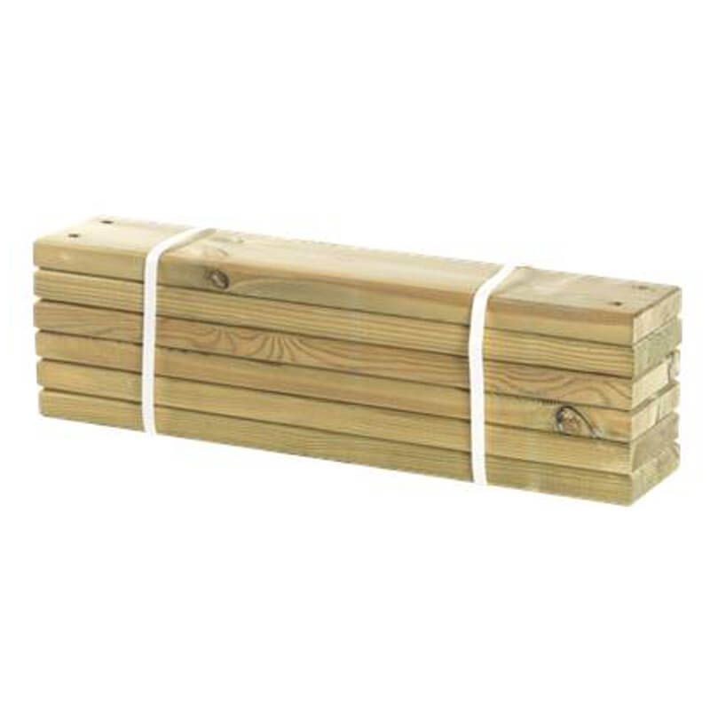 Planken vuren geimpregneerd - Pipe 60 cm 6 stuks