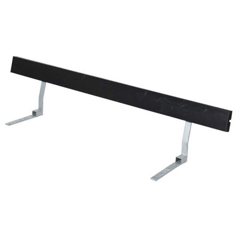 Rugleuning vuren geimpregneerd - zwart 177 cm