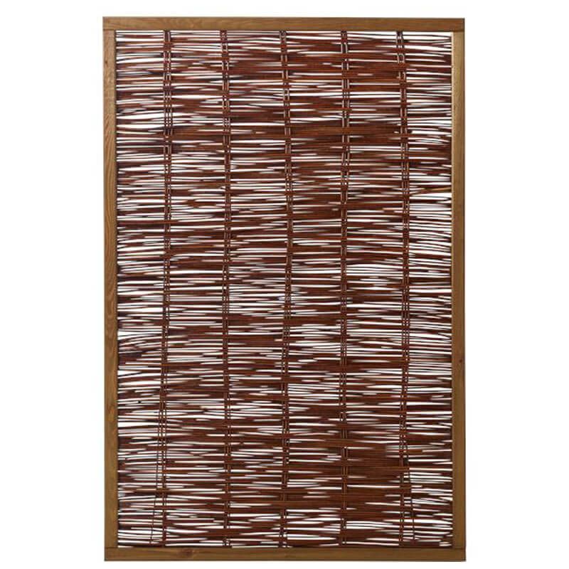 Tuinscherm gevlochten wilgen - Pil Standard (120 x 180 cm)