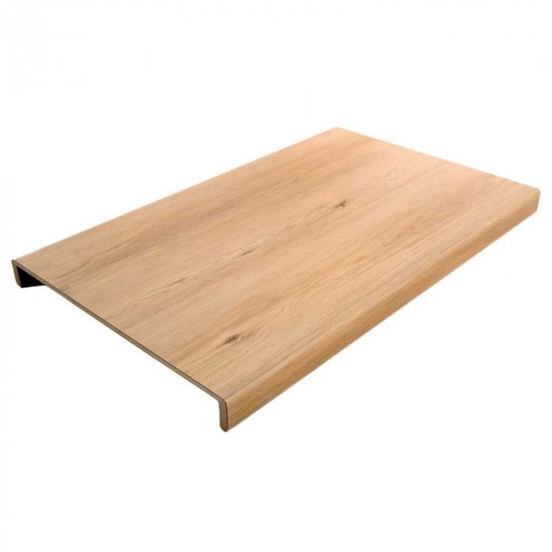Overzettrede met neus (2 stuks) - PVC toplaag - Eik natuur