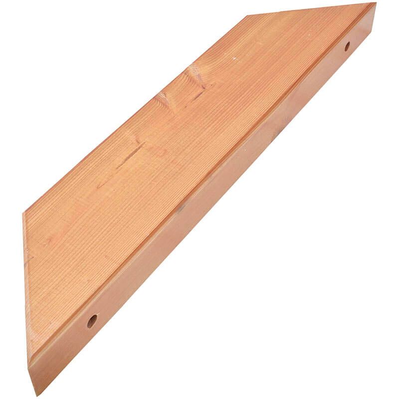 Rechte schoor Douglas 6,5 x 14,5 x 75 cm geschaafd