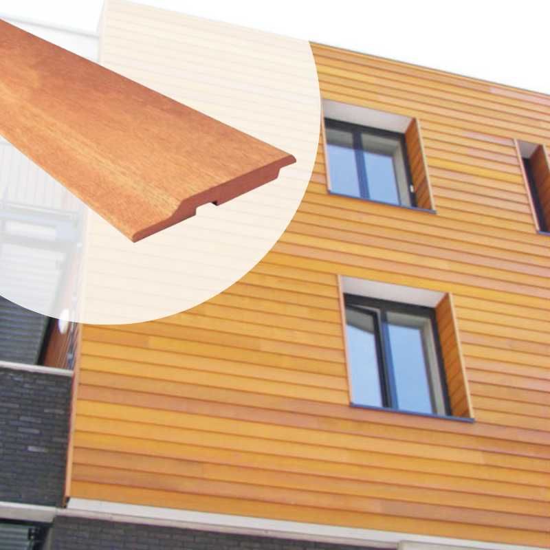 Rabatdeel Red Cedar channel siding 1,8 x 12,7 cm