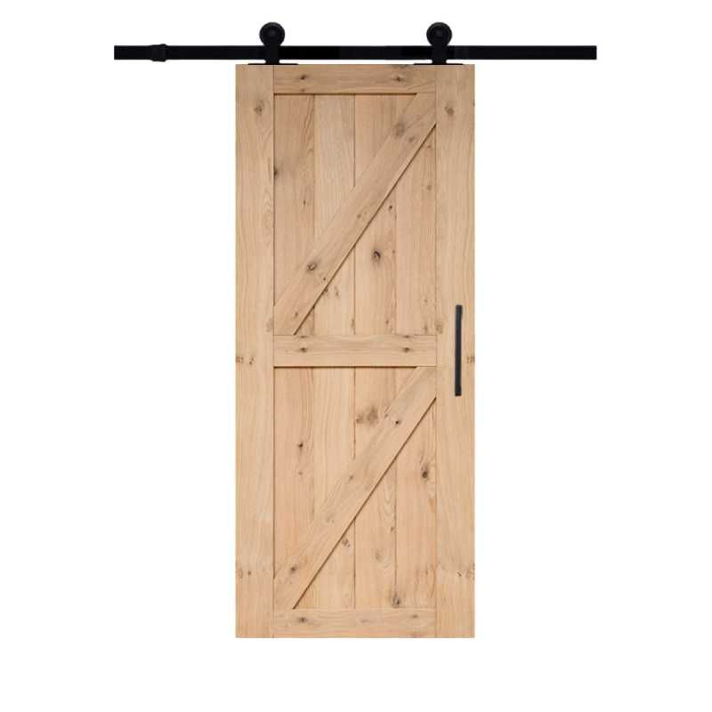 Schuifdeur - Cabana Roble - Dos rechts - Onbehandeld eiken toplaag
