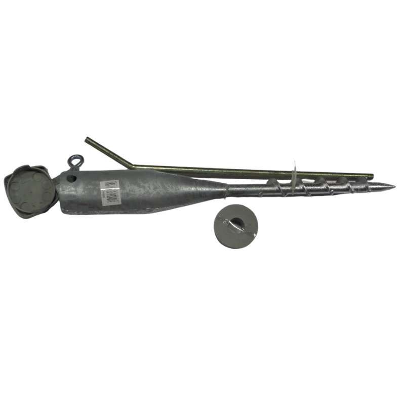 Schroefpaalhouder - Vuurverzinkt - 545 mm