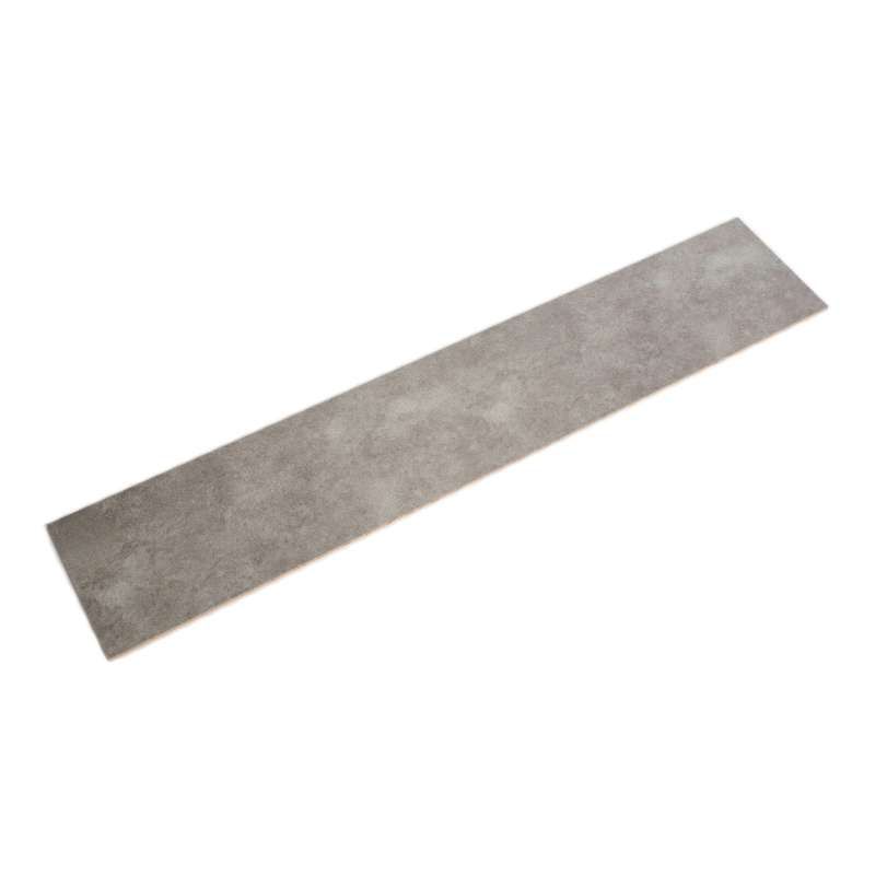 Stootbord - PVC toplaag - Beton licht - 100 x 19 cm