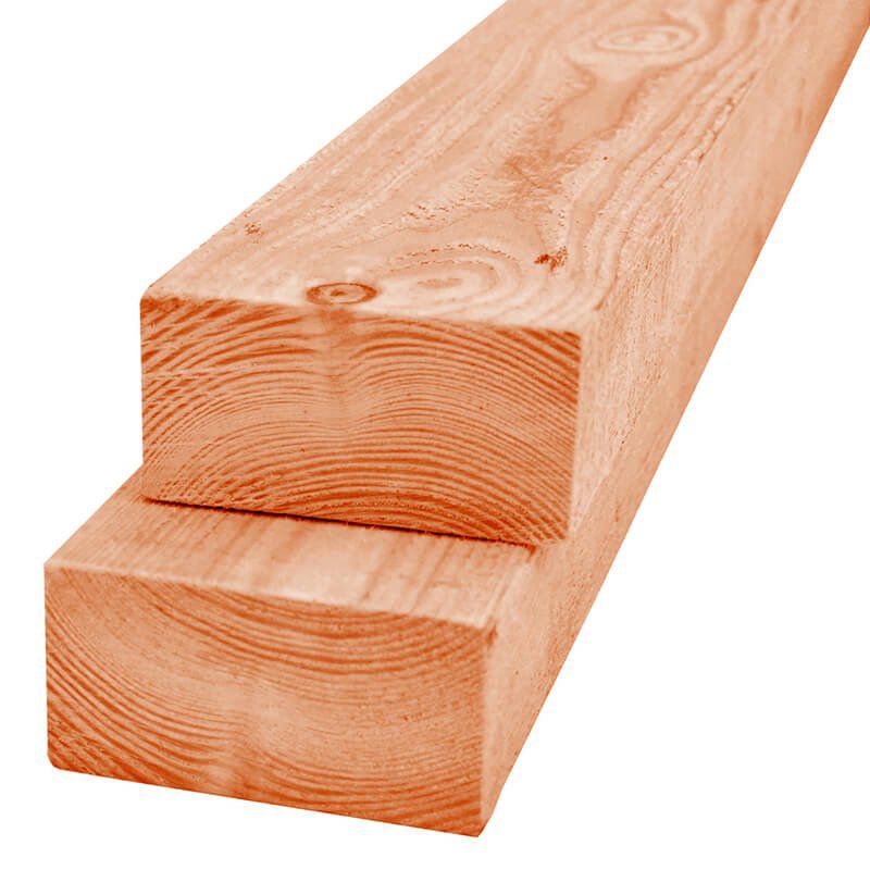 Ringbalk Douglas 7,0 x 15,0 cm (5,00 mtr) gezaagd
