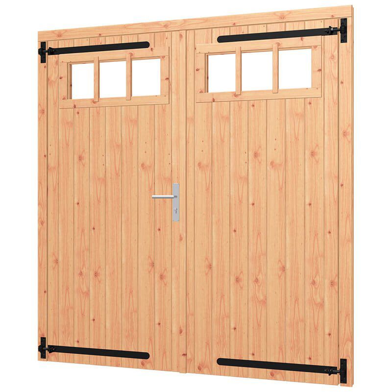 Dubbele deur met kozijn - 1760 x 1950 mm