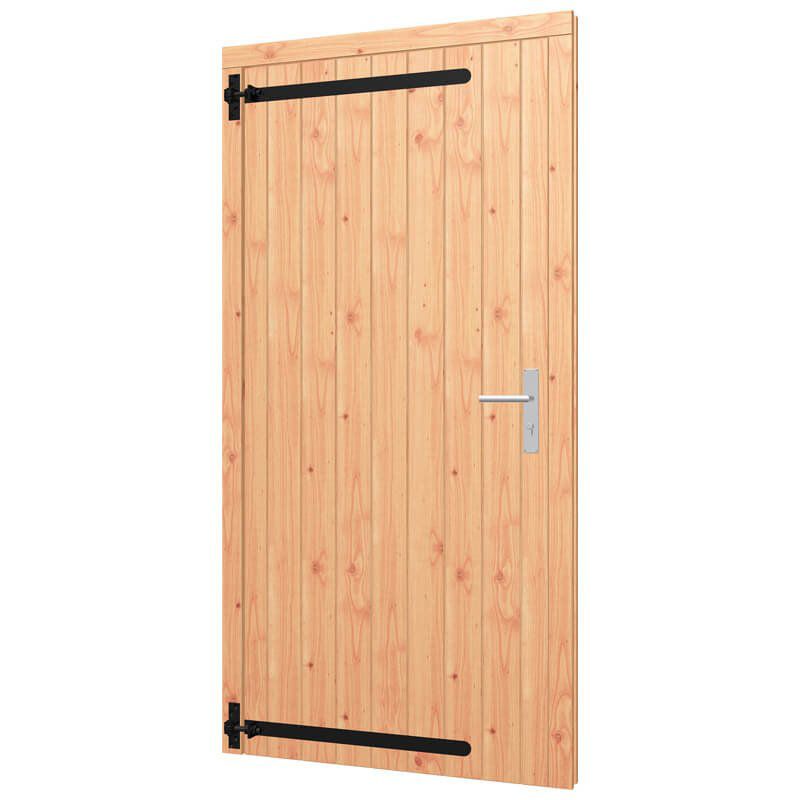 Enkele deur met kozijn - links/rechtsdraaiend - 880 x 1950 mm