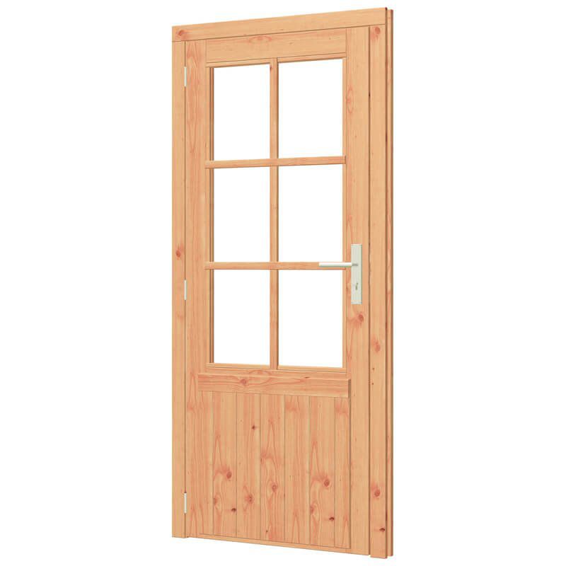 Enkele deur met kozijn - linksdraaiend - 780 x 1930 mm
