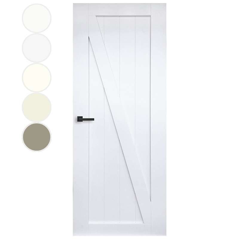 Binnendeur - Cabana Blanco - Uno links - Hoogwaardig voorgelakt wit