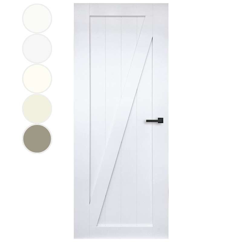 Binnendeur - Cabana Blanco - Uno rechts - Hoogwaardig voorgelakt wit