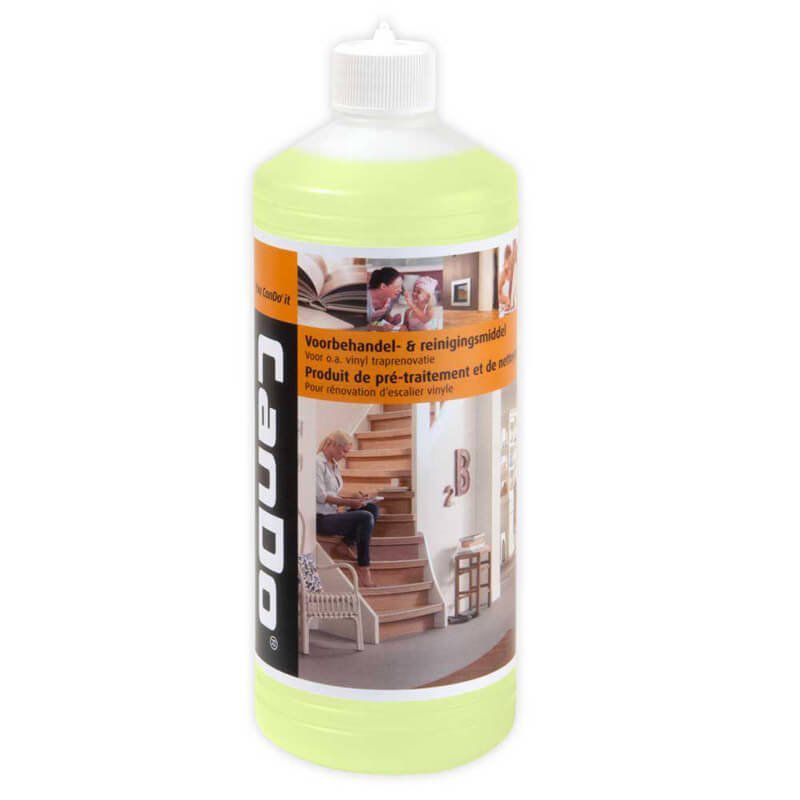 Voorbehandel- en reinigingsmiddel (1 liter) - Tbv vinyl traprenovatie