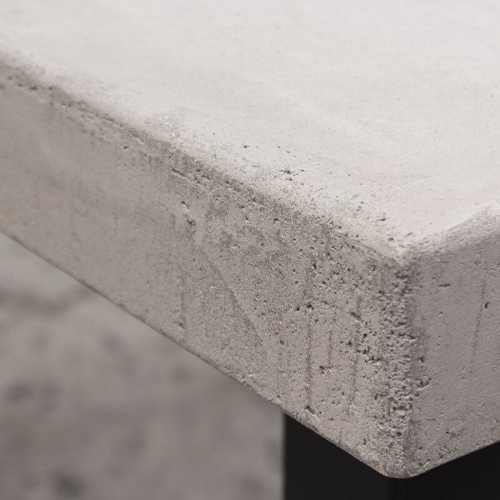 betalen noodzaak Socialisme Industriële tafelblad betonlook | 160 x 100 cm | Bladdikte 5 cm | Diverse  poten kopen?