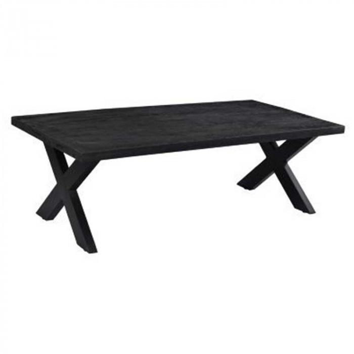 Versterken onderschrift kat I-Catchers salontafel massief Mango zwart | 140 x 70 x 45 cm kopen?