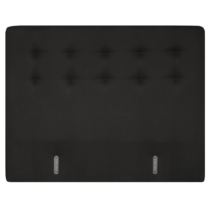 Lundgren hoofdbord stof Inari zwart 100 | 140 cm geknoopt kopen?