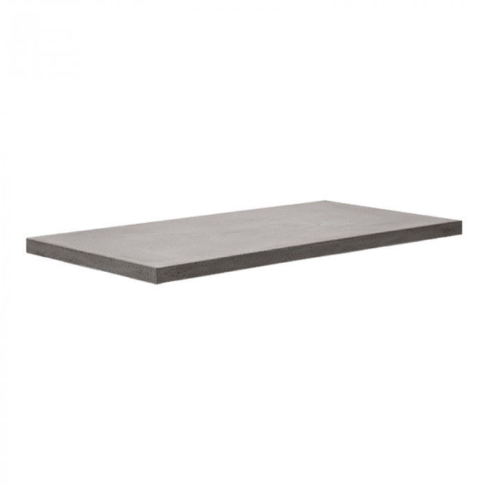 Calligrapher Vierde Te voet Industriële tafelblad betonlook | 200 x 100 cm | Bladdikte 5 cm kopen?