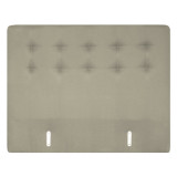 Bo Lundgren Boxspring hoofdbord | stof Inari beige 22 | 200 cm geknoopt