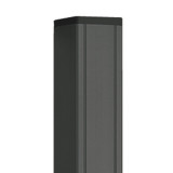 C-Wood Tuinpaal antraciet aluminium met cypresse kern (6,8 x 6,8 x 240 cm)