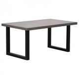 HomingXL Industriële tafelblad betonlook | 200 x 100 cm | Bladdikte 5 cm | Diverse poten